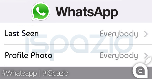 whtsapp privacy settings