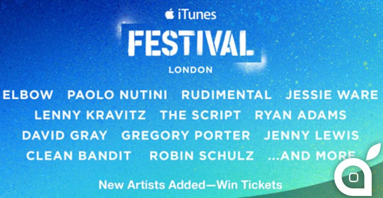 itunes festival