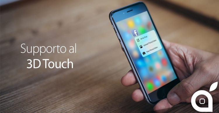 facebook 3d touch