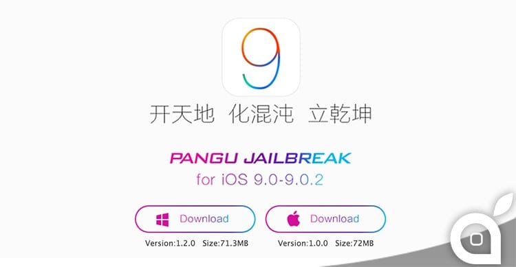 pangu jailbreak per mac ios 9