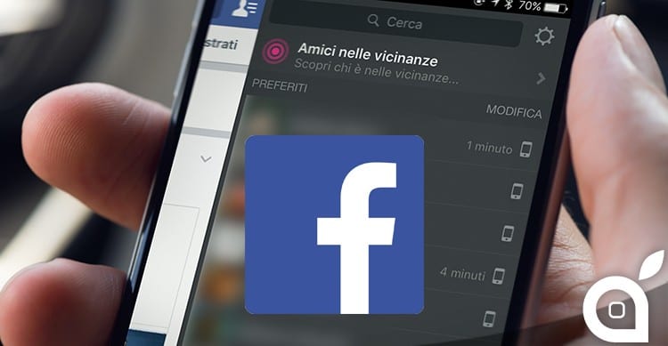 facebook amici nelle vicinanze