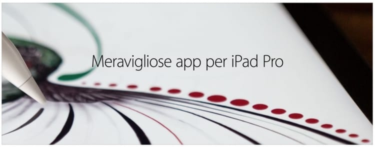 meravigliose app per ipad pro