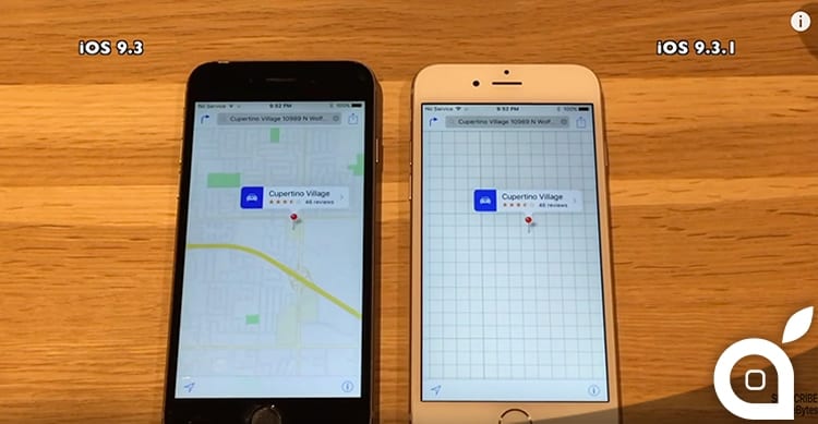 ios 9.3.1 vs ios 9.3