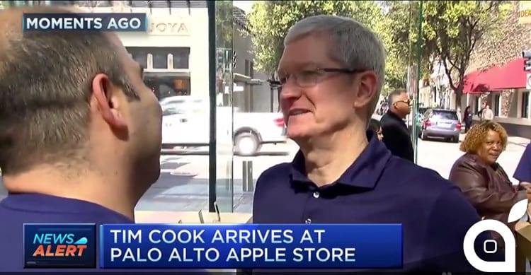 tim cook palo alto apple store