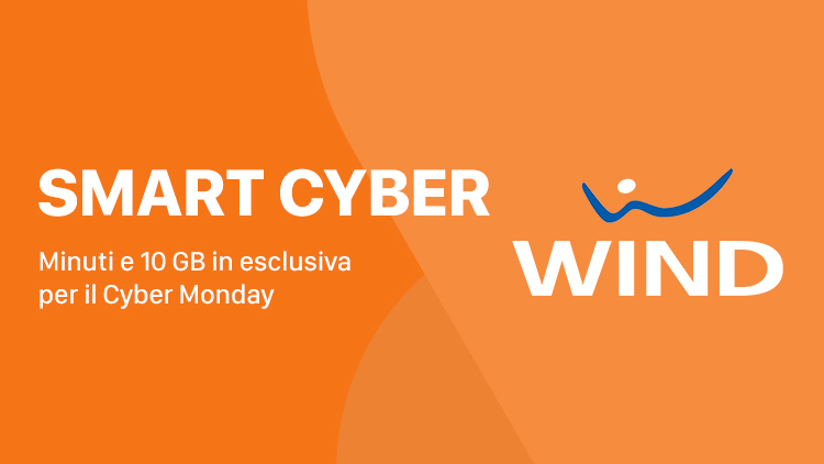Cyber Monday anche per Wind: nuova offerta con minuti e 10 GB!