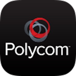 Icona dell'applicazione Polycom RealPresence Mobile disponibile su App Store