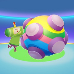 Icona dell'applicazione Katamari Damacy Rolling LIVE disponibile su App Store