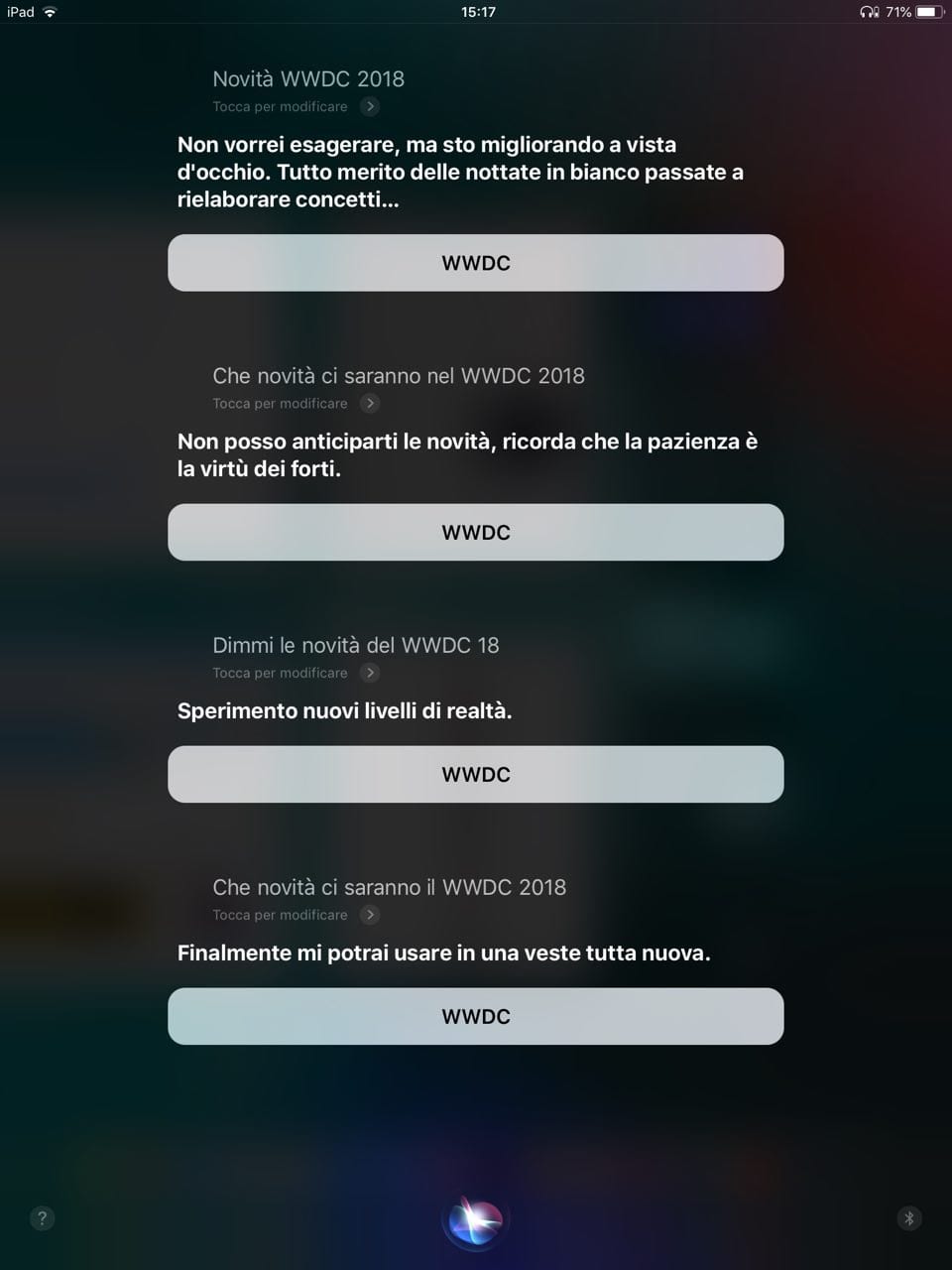 Siri svela alcune novità della WWDC 2018: Ecco cosa troveremo in iOS 12  [AGGIORNATO]