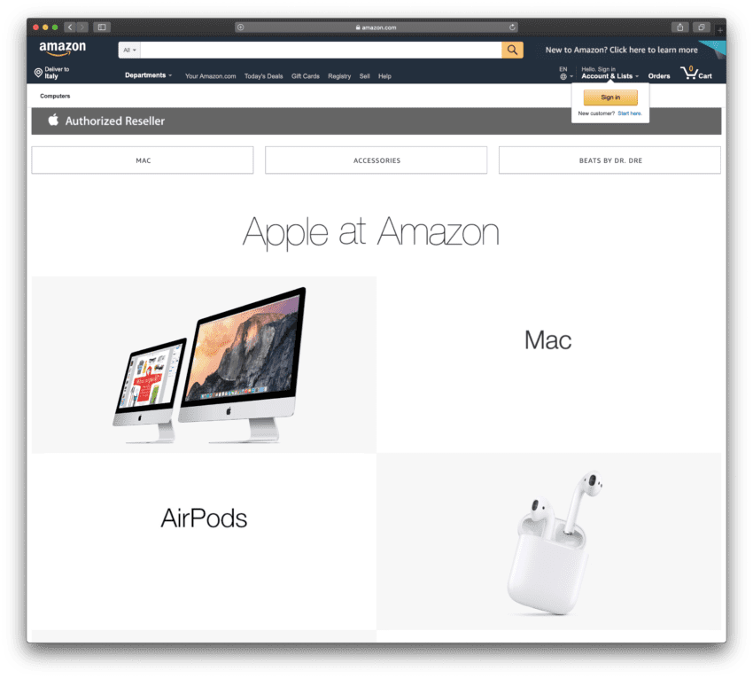 apple su amazon