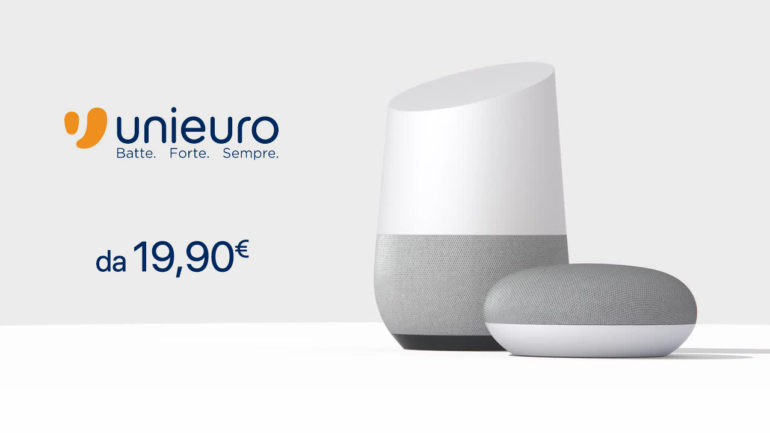 2 Google Home Mini a 79€ da Unieuro