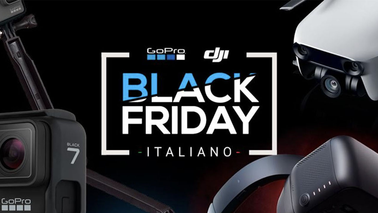 In Italia arriva un Cyber Monday tutto dedicato a GoPro e DJI iSpazio