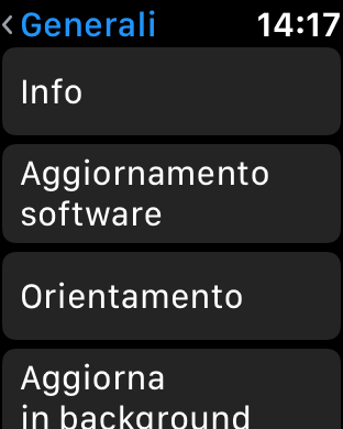 aggiornamento software aw