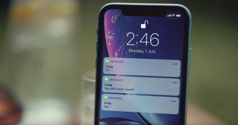 Face ID ad