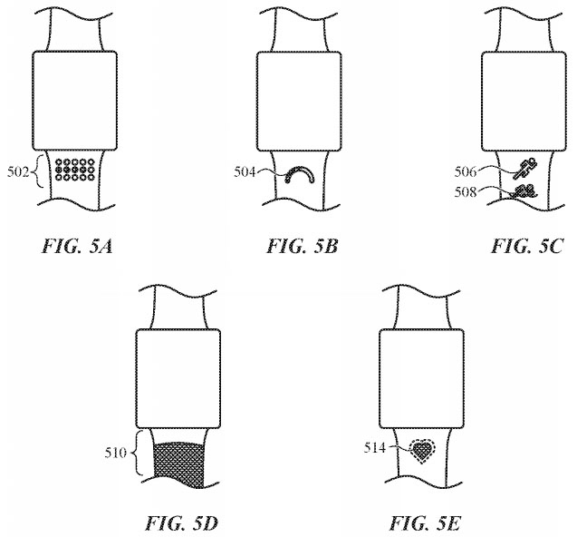 indicatore led apple watch