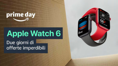 Tutti gli Apple Watch Serie 6 in sconto su Amazon per il Prime Day 2021