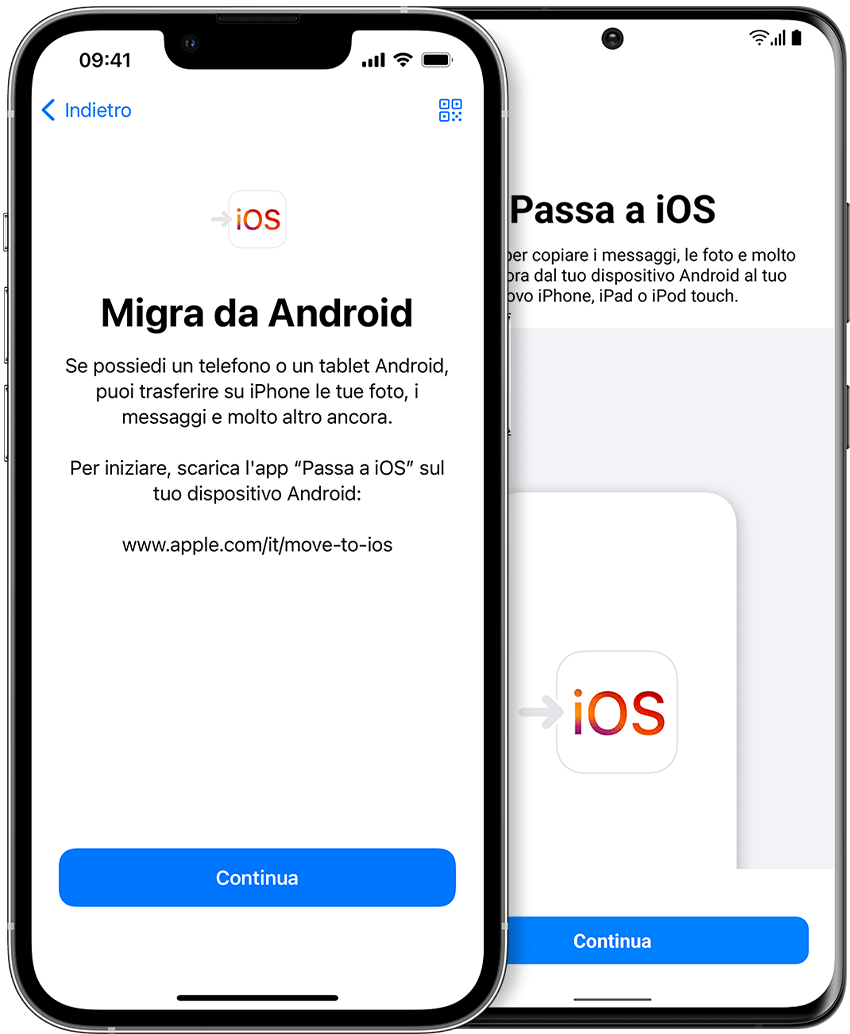 Passa da Android a iOS