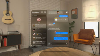 visionOS 1.1 introduce la verifica delle chiavi dei contatti di iMessage su Vision Pro