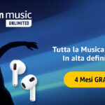 amazon music gratis 4 mesi