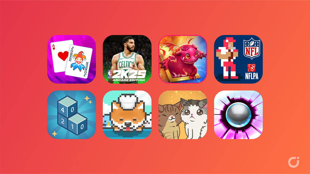 Otto giochi in arrivo su Apple Arcade, incluso NBA 2K25 Arcade Edition