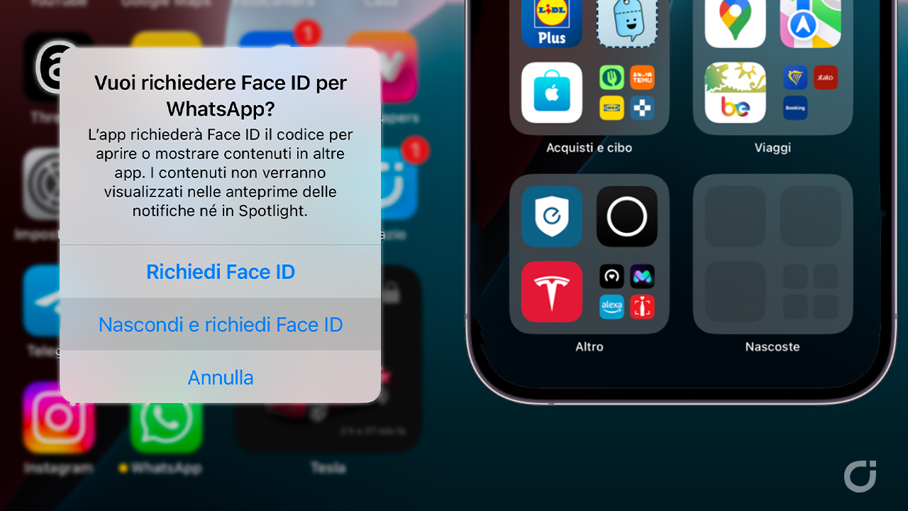 ios 18 app nascoste