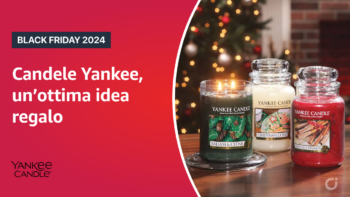 Tutte le Candele Yankee in offerta per il Black Friday, ottime come idee regalo o per voi stessi!