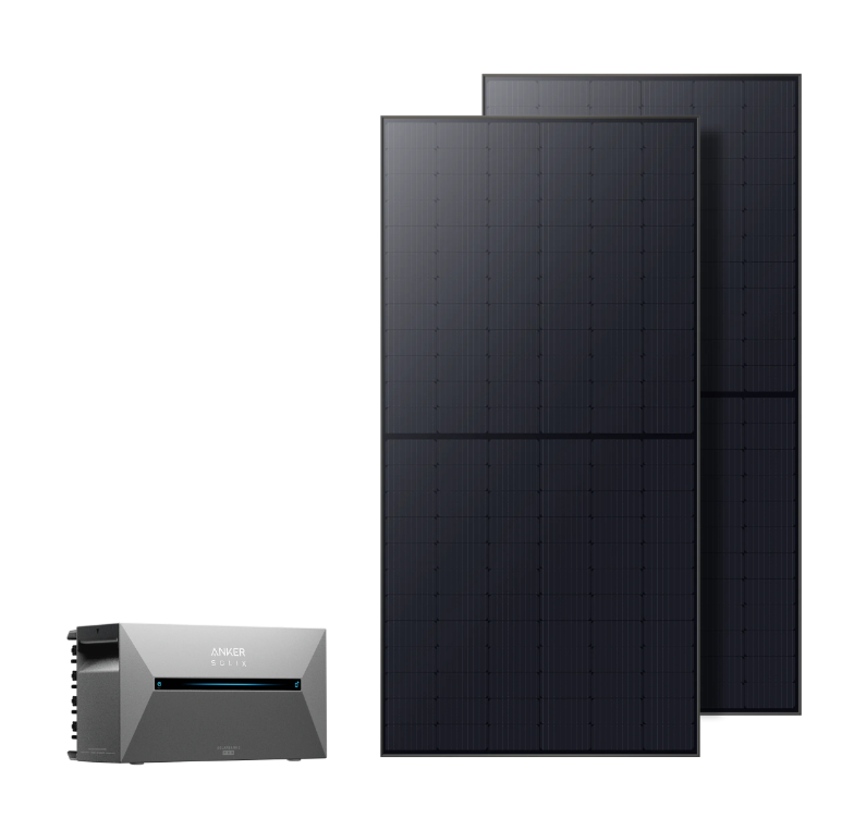 Immagine di Solarbank 2 E1600 Pro + 2 pannelli solari da 445W IBC (890W)