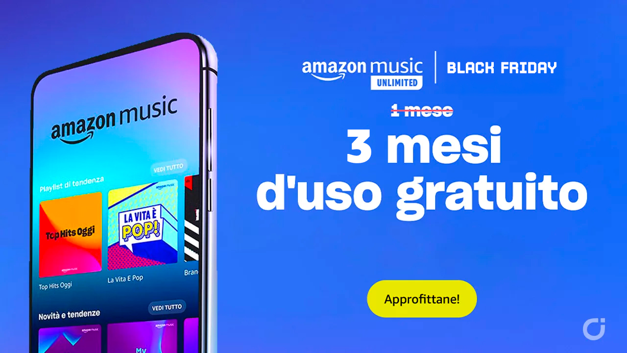 amazon music 3 mesi gratis