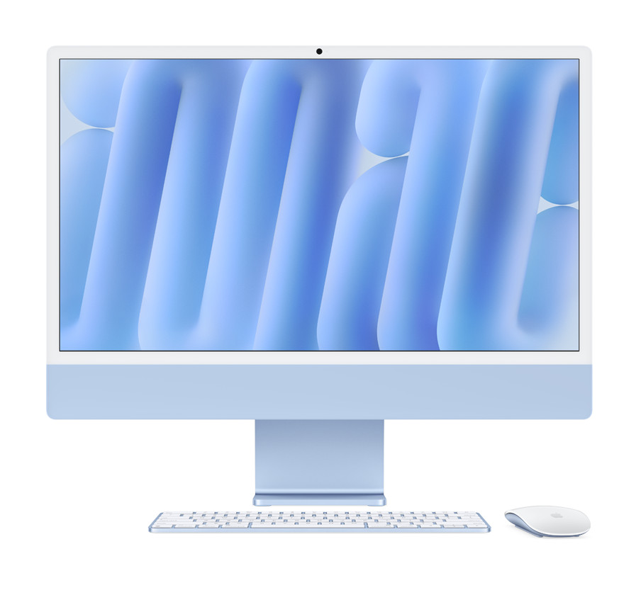 Sfondo iMac M4 – Blue