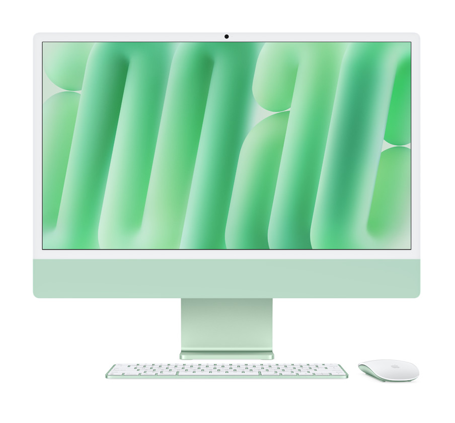 Sfondo iMac M4 – Green