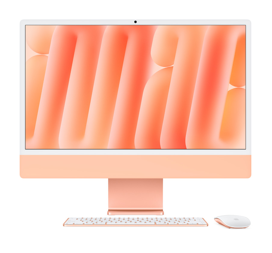 Sfondo iMac M4 – Orange