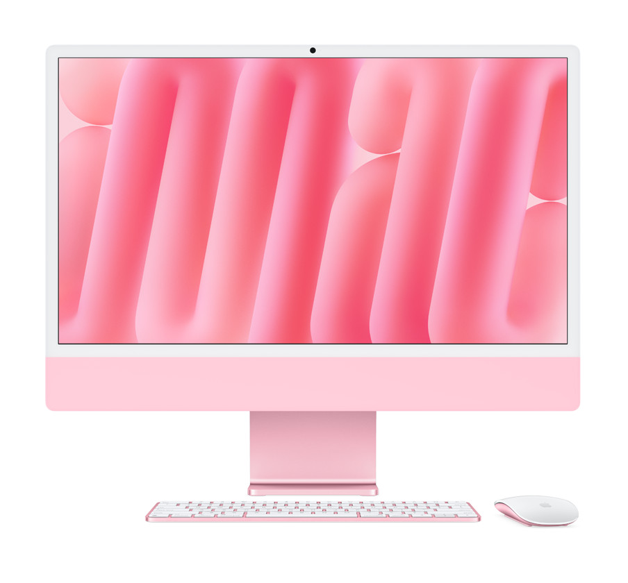 Sfondo iMac M4 – Pink