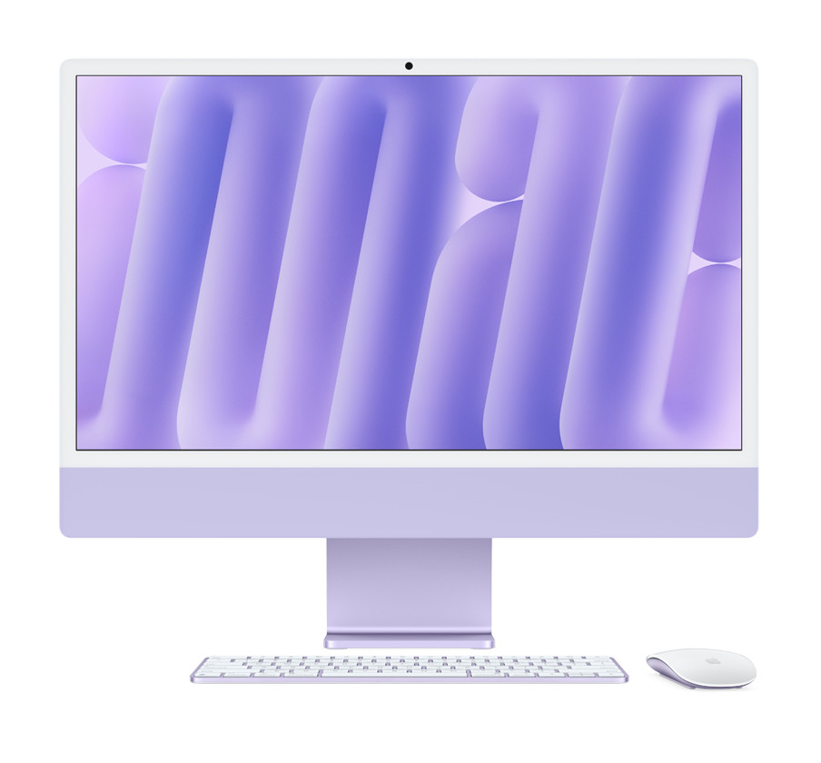 Sfondo iMac M4 – Purple