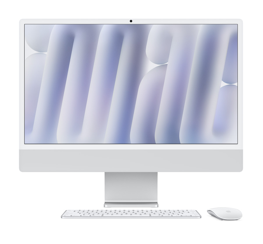 Sfondo iMac M4 – Silver