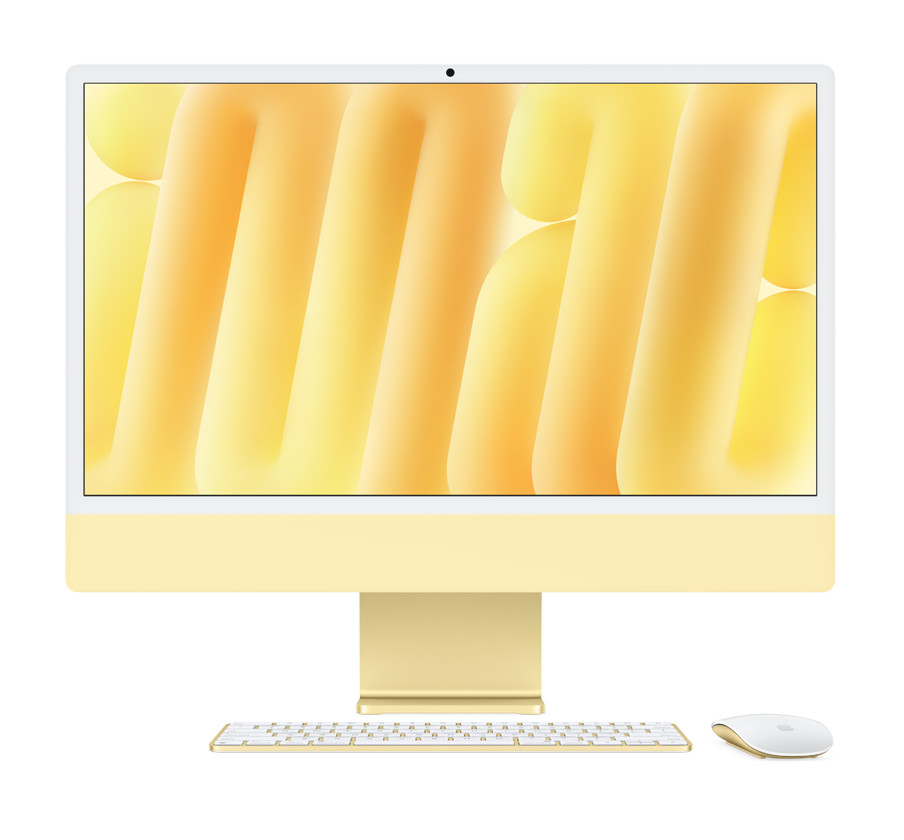 Sfondo iMac M4 – Yellow