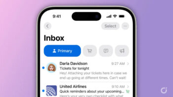 iOS 18.2 introduce la nuova app Mail ridisegnata