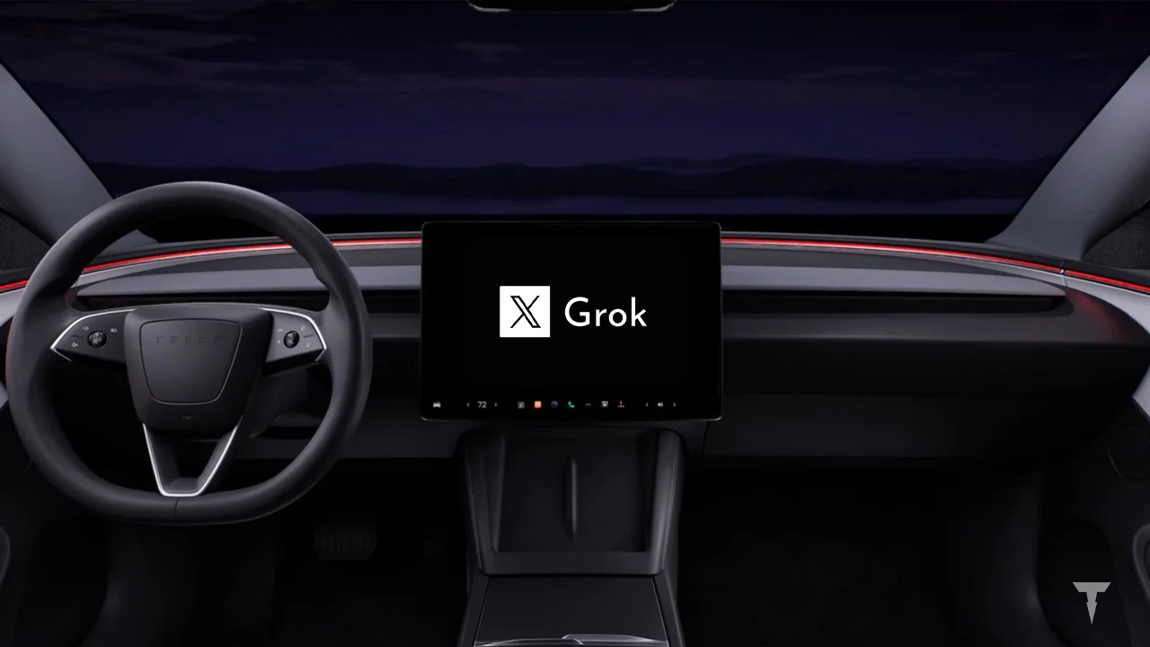 L’app di X e l’intelligenza artificiale generativa di Grok stanno per arrivare sui veicoli Tesla!