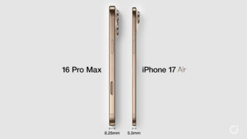 iPhone 17 Air e Pro Max: stessi formati, spessori diversi